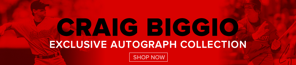 Craig Biggio Exclusive Autograph Collection