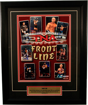 TNA Front Line Framed Signature Collection