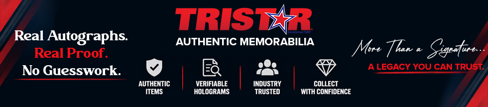 TRISTAR Memorabilia - Authentication You Can Trust