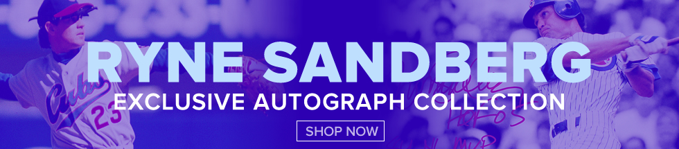 Ryne Sandberg Exclusive Autograph Collection